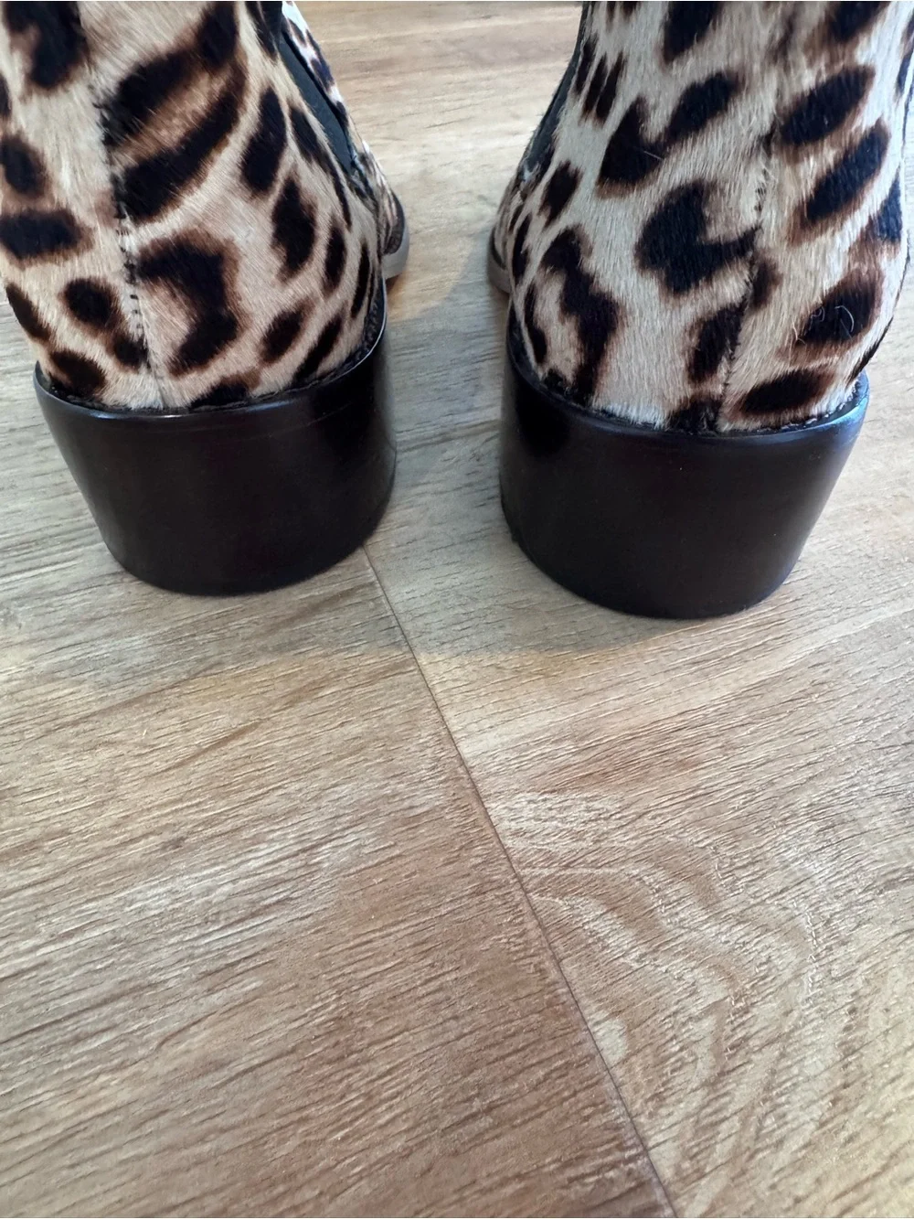 Tory Burch Leopard Print Chelsea Booties - Women's 10m
